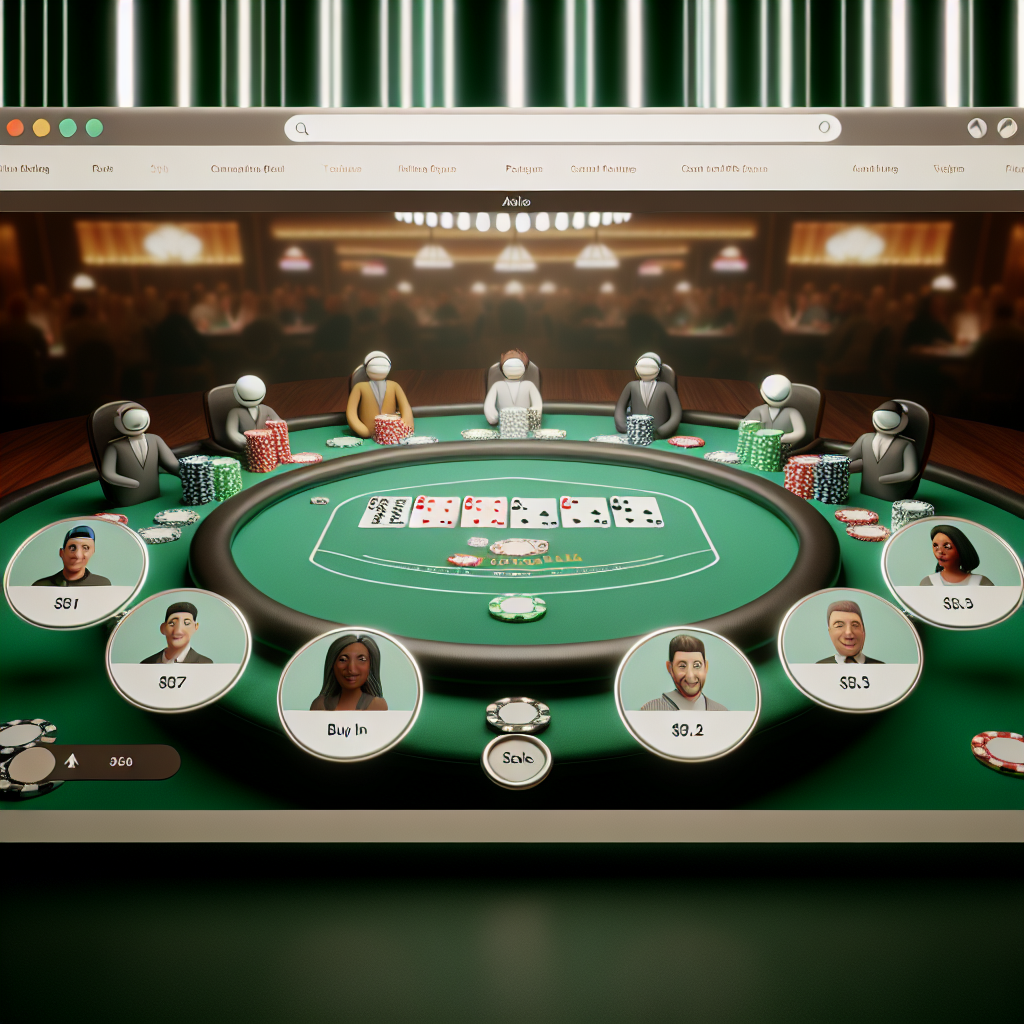 Exciting online poker platform with staking.