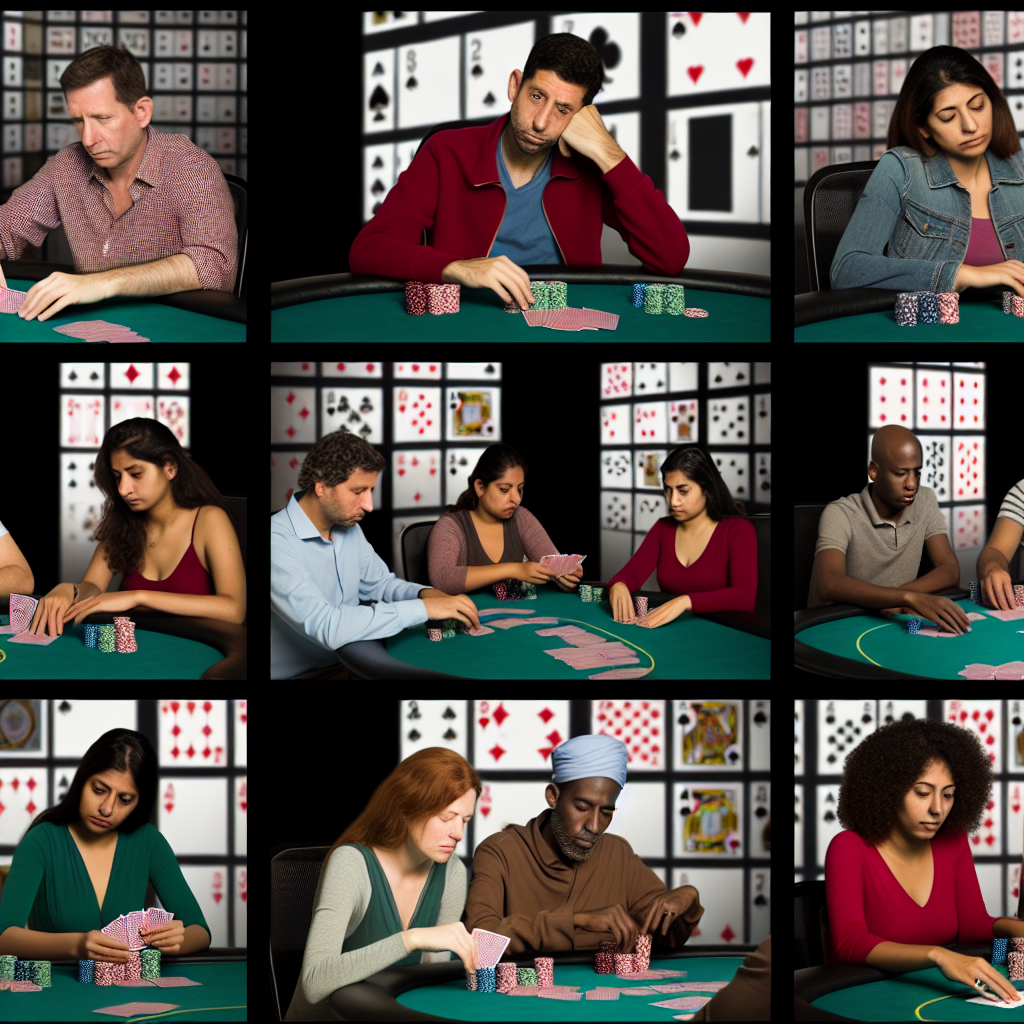A diverse array of poker games.