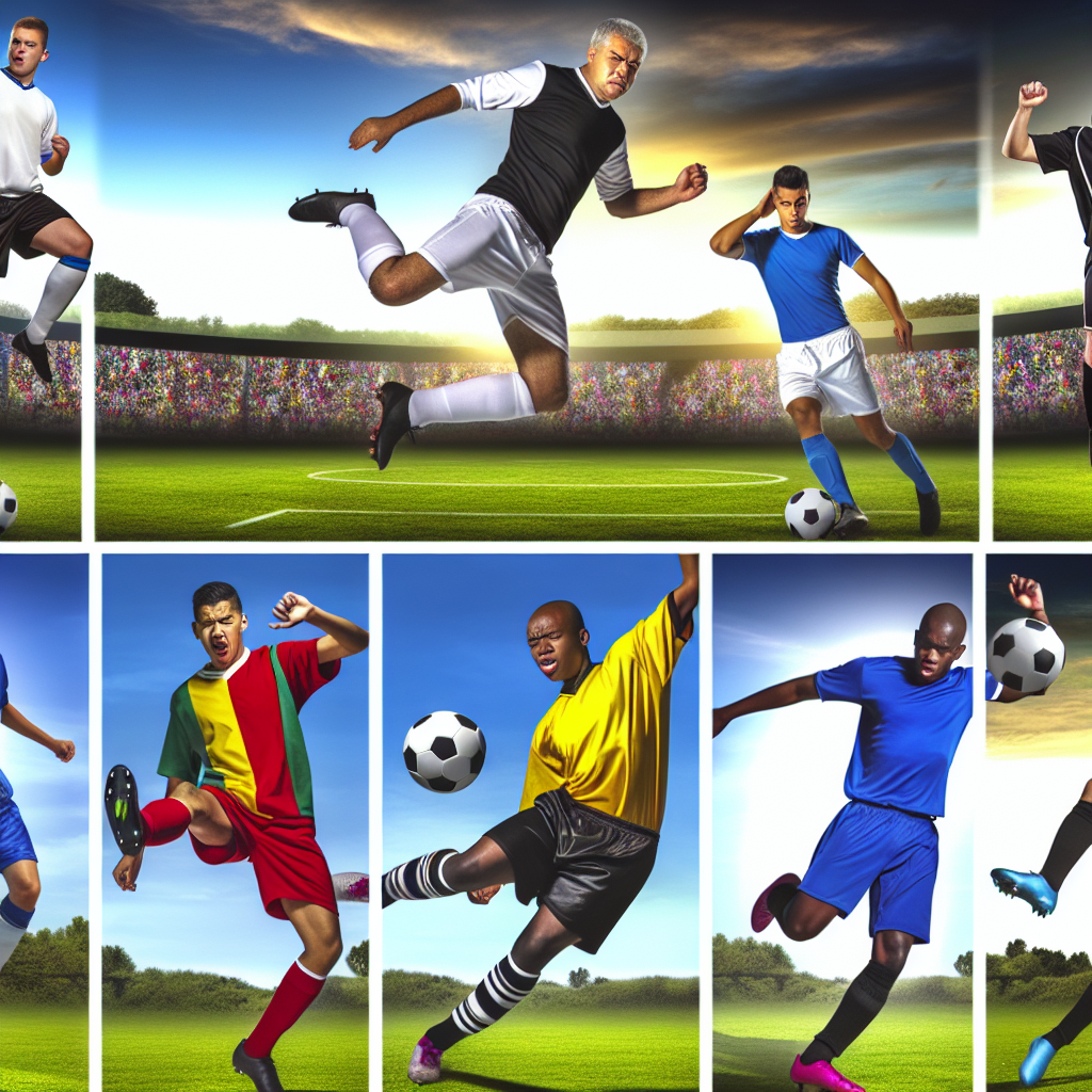 Players showcasing skills in various variants.