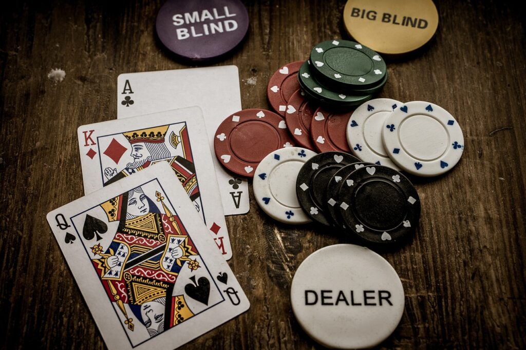 Poker player applying tournament strategy at the final table