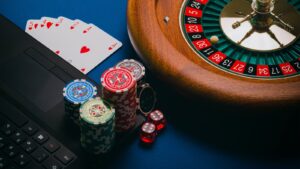All-In Poker Rules player going all-in with chips