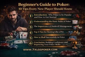 "Beginner Poker Tips - How to manage bankroll and play smart"