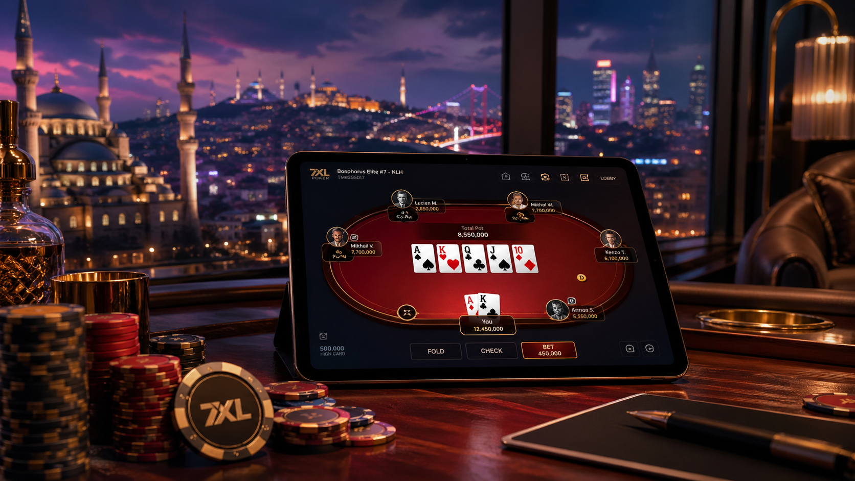 7XL GGPoker Türkiye Gerçek Parayla Poker